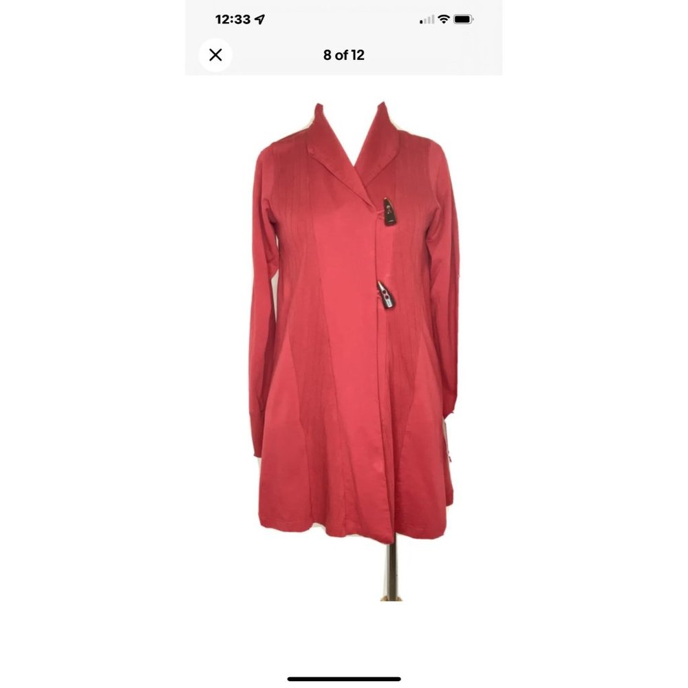 Lucky Brand Knit Wear Vintage Light Jacket Sweater Cardigan Toggle Sz S EUC - Picture 14 of 14